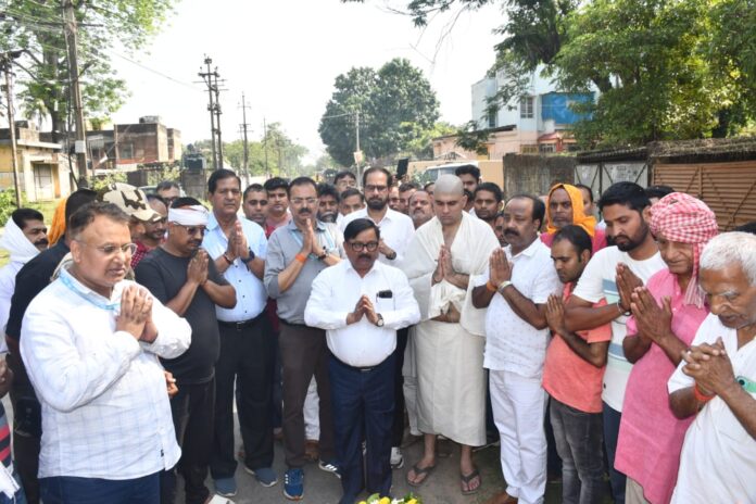 बीएसएल के डीजीएम अनिल कुमार सिंह को अंतिम विदाई