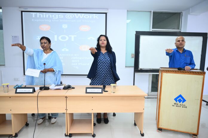 बोकारो स्टील प्लांट में IoT पर आधारित प्रशिक्षण कार्यक्रम आयोजित