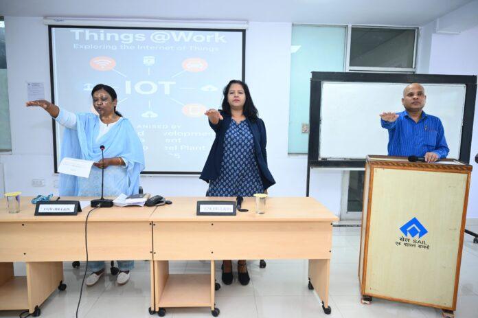 बोकारो स्टील प्लांट में IoT पर आधारित प्रशिक्षण कार्यक्रम आयोजित