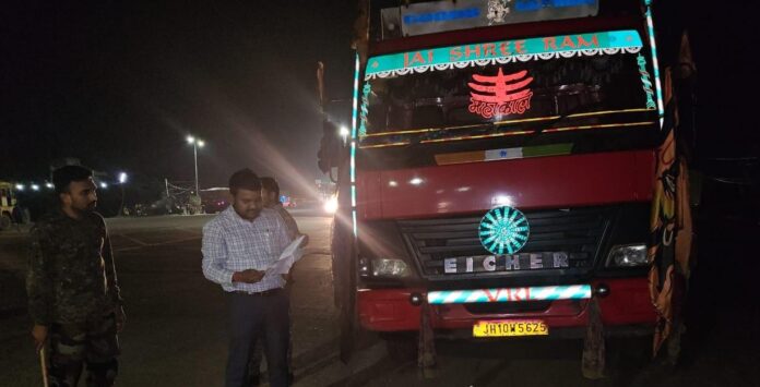 खनन विभाग का सघन जांच अभियान, 01 ट्रैक्टर जब्त, प्राथमिकी दर्ज