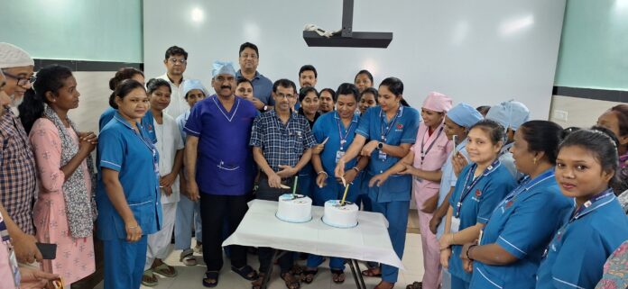 अंतरराष्ट्रीय नर्स दिवस 2025 पर मुस्कान हॉस्पिटल में नर्सों को किया गया सम्मानित