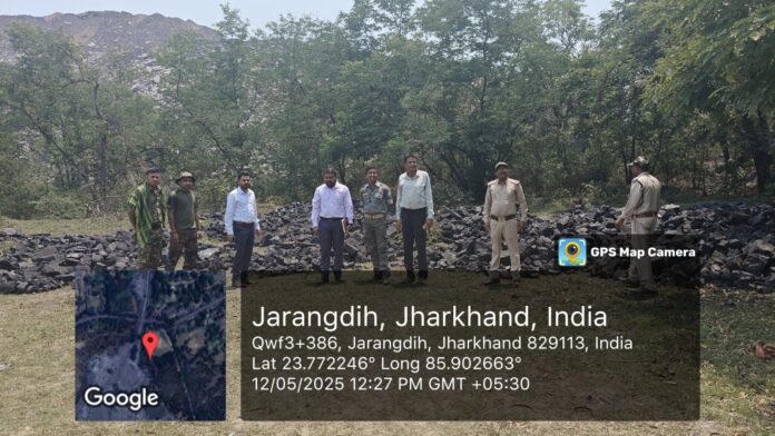 ब्रेकिंग न्यूज: बोकारो में खनन विभाग की बड़ी कार्रवाई, 70 टन अवैध कोयला जब्त