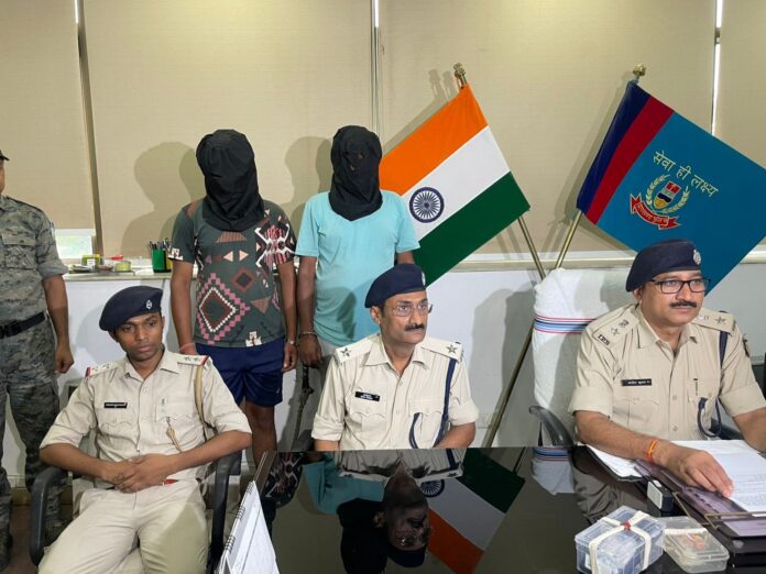 राँची पुलिस की बड़ी कार्रवाई: ब्राउन शुगर बेचते दो तस्कर गिरफ्तार