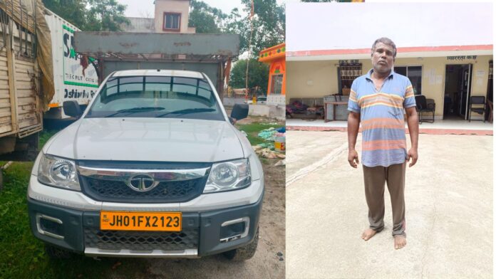 राँची: नामकुम में अवैध गौ-तस्करी का पर्दाफाश, पिकअप वाहन से 10 गोवंशीय पशु बरामद