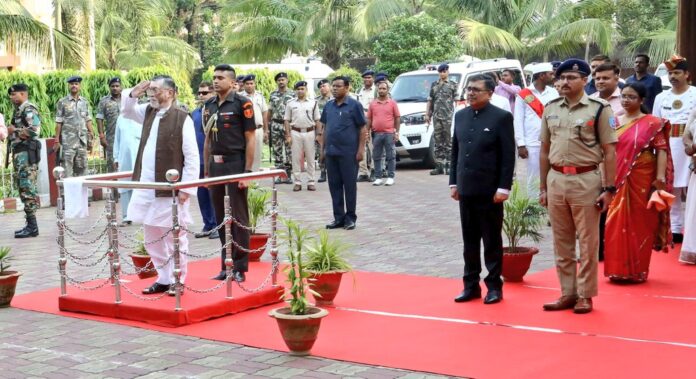 🌿 विश्व पर्यावरण दिवस पर बोकारो में राज्यपाल को गार्ड ऑफ ऑनर, किया पौधारोपण