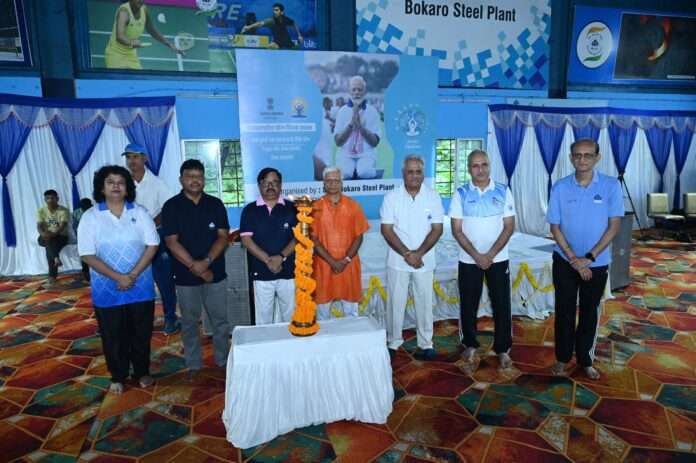 बीएसएल ने मनाया अंतर्राष्ट्रीय योग दिवस, थीम रही 'एक पृथ्वी, एक स्वास्थ्य'