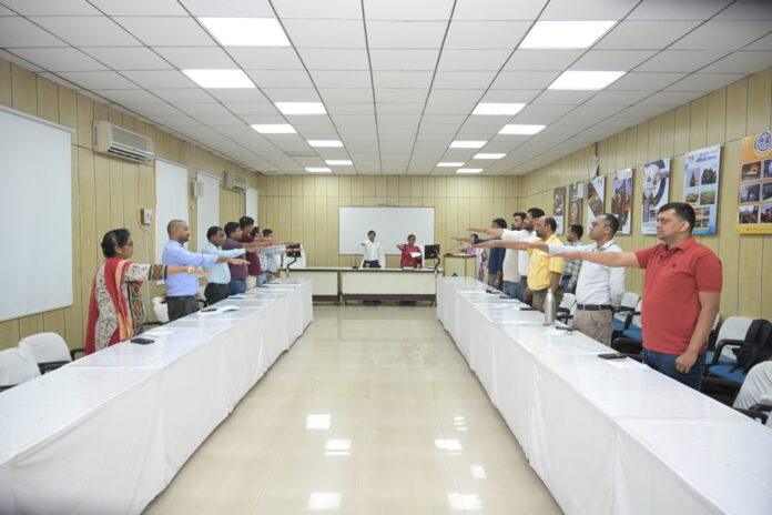 बीएसएल में ग्रीनहाउस गैस उत्सर्जन पर आयोजित प्रशिक्षण कार्यक्रम