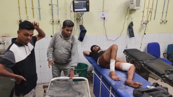 तोपचांची में प्रेमिका से मिलने जा रहे युवक को मारी गोली, बाइक लूटकर फरार हुए अपराधी