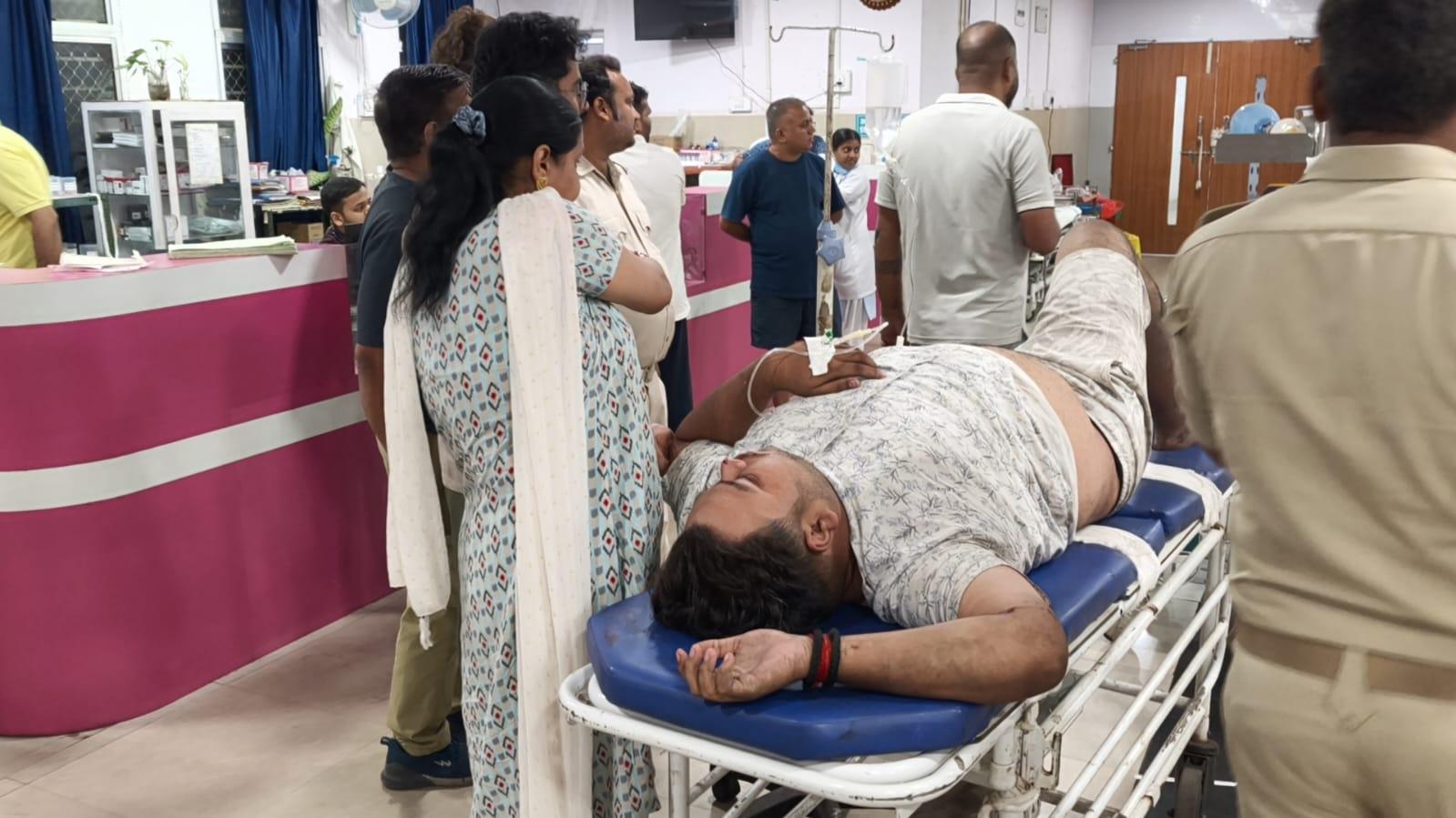 बोकारो में भीषण सड़क हादसा, दो कारों की टक्कर में 3 गंभीर घायल