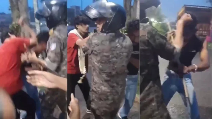 बोकारो वायरल वीडियो मामले में निलंबित आरक्षी और पुलिस जांच