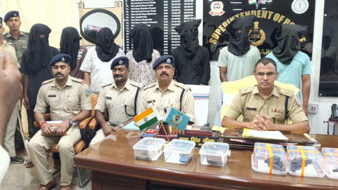 बोकारो पुलिस द्वारा जरीडीह में बरामद अवैध हथियार और गिरफ्तार आरोपी