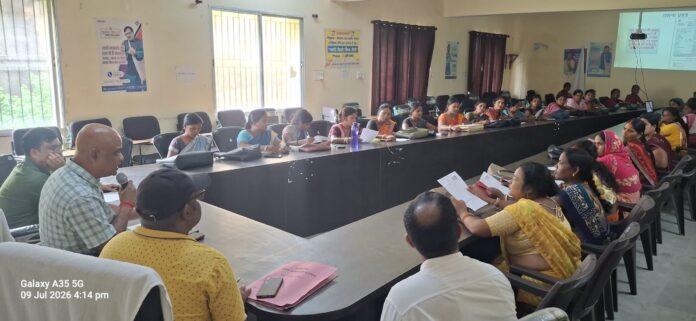 कसमार प्रखंड कार्यालय में SIR-2026 प्रशिक्षण कार्यक्रम में शामिल JSLPS की दीदियां