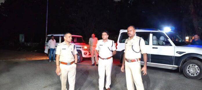 बोकारो में डीएसपी मुख्यालय द्वारा रात्रि गश्ती का औचक निरीक्षण