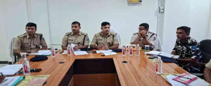 पलामू-बिहार सीमावर्ती क्षेत्रों में अपराध नियंत्रण को लेकर अंतर्राज्यीय पुलिस समन्वय बैठक